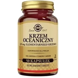 SOLGAR Ozeansilizium 25 mg aus Rotalgen 50 Kapseln