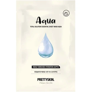 PRETTYSKIN Total Solution Essential Sheet Mask AQUA ...