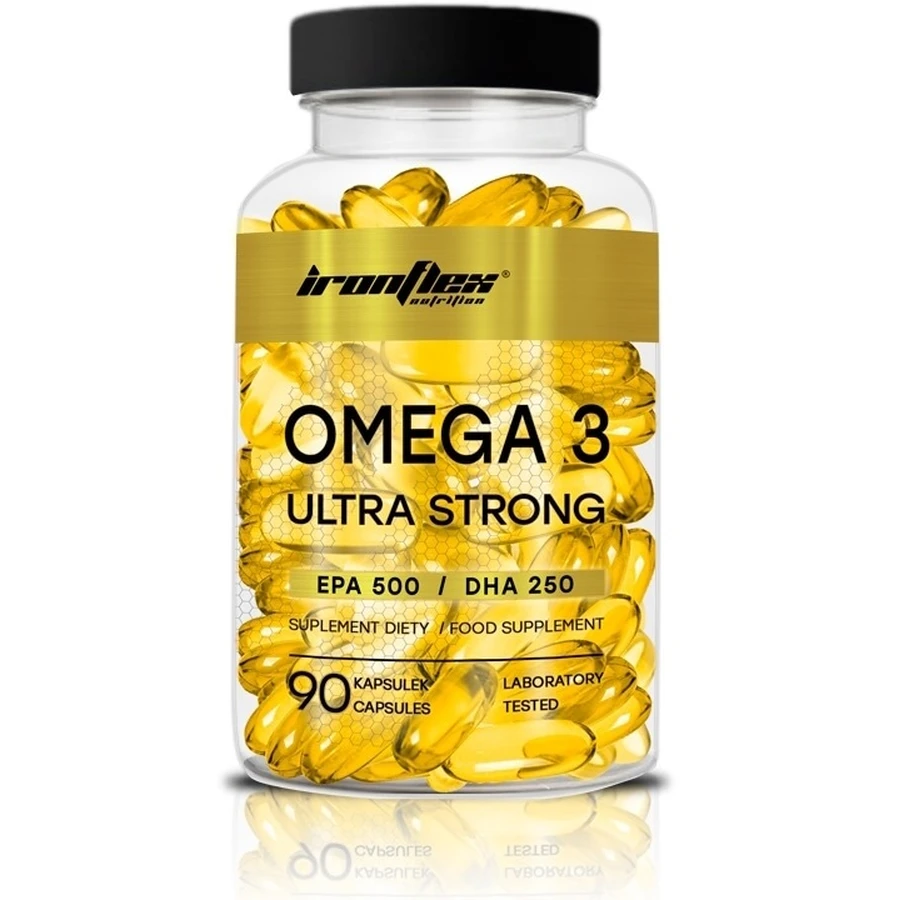 IronFlex Omega 3 Ultra Strong 90 capsules.