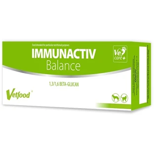 VETFOOD Immunactiv Balance 120 capsules.