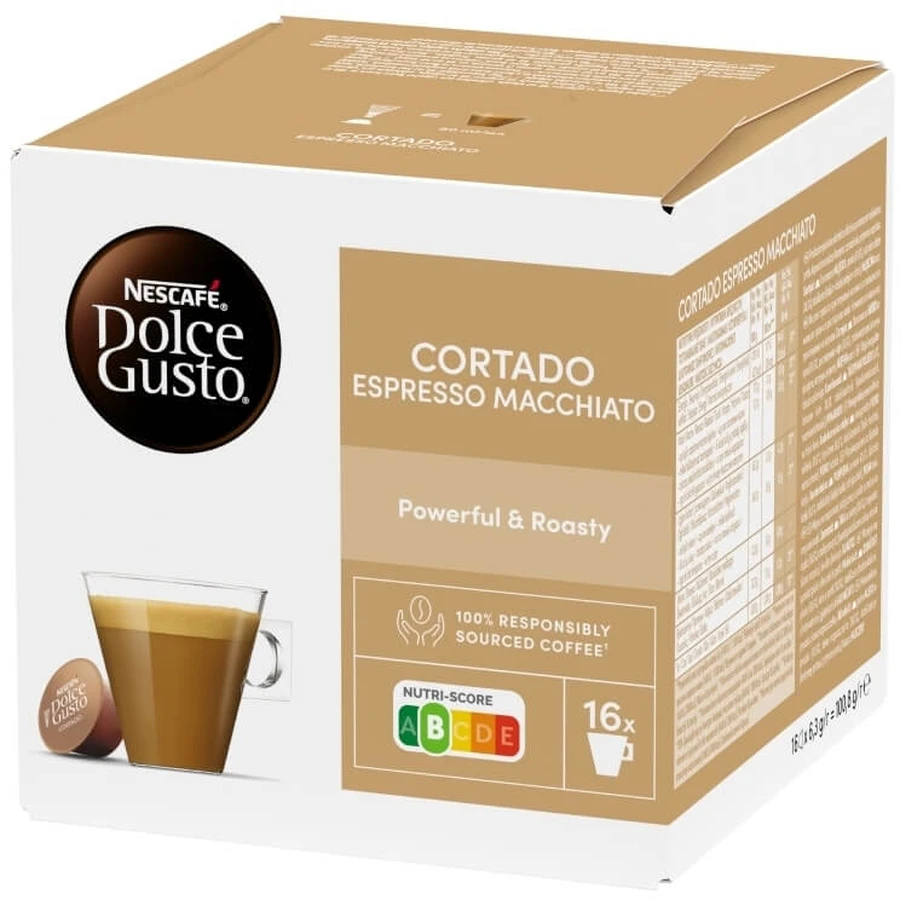 Nescafe Dolce Gusto Cortado Espresso Macchiato 16 capsules