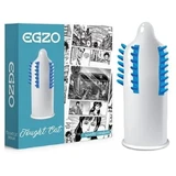 Egzo Tough Cat Stimulating Condom Medium 1 piece.