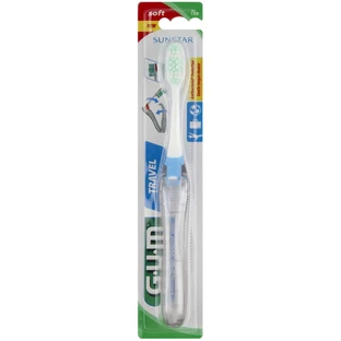 Sunstar GUM Soft 158 Travel Toothbrush.