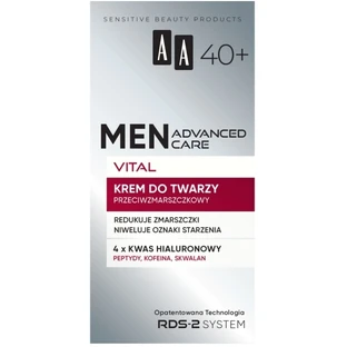 AA Men Advanced Care Vital 40+ Face Cream ...