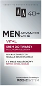 AA Men Advanced Care Vital 40+ Face Cream ...