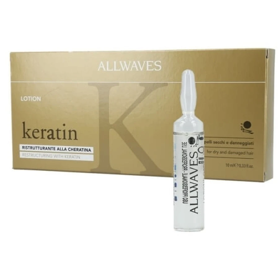 ALLWAVES Ampollas de Queratina 12x10 ml