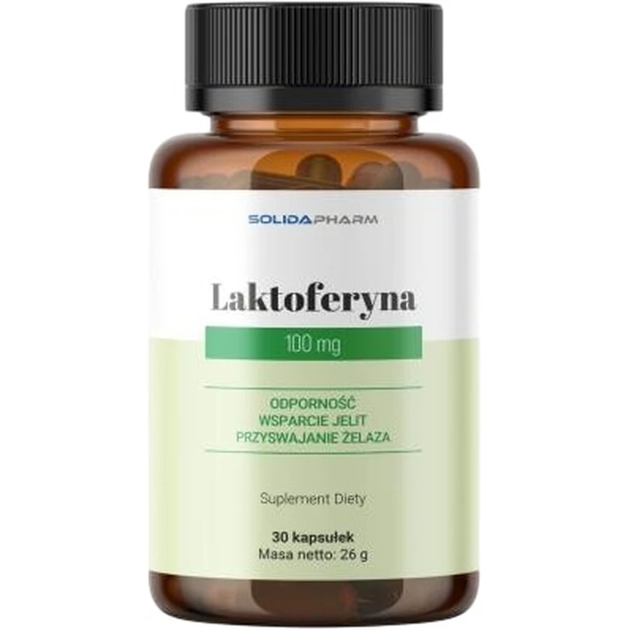 Solida Pharm Lactoferrin 30 Kapseln