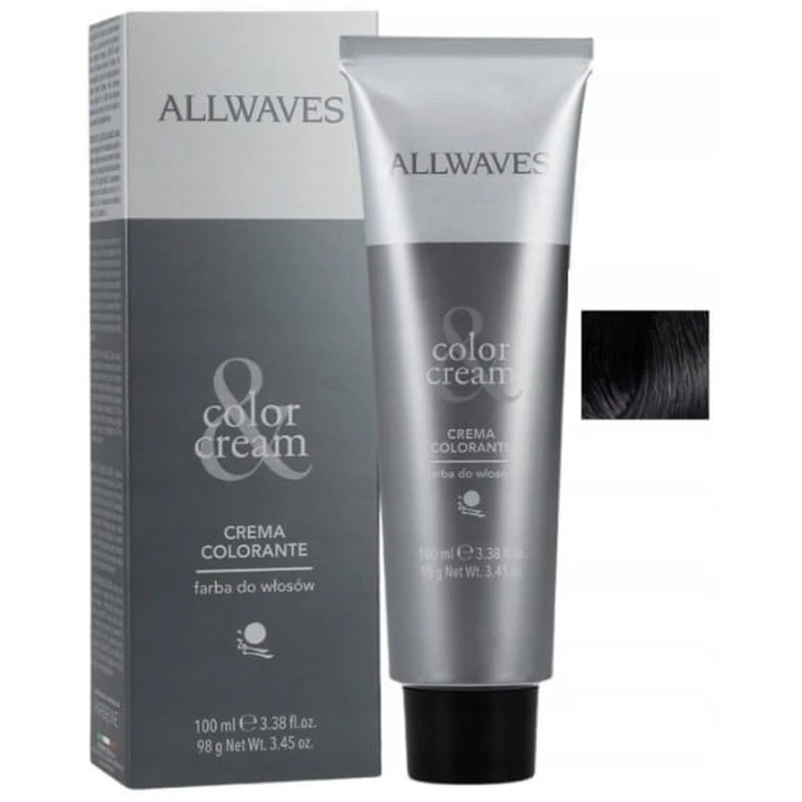 AllWaves Hair dye 1.00 Intense black 100 ml