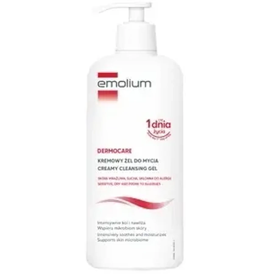 Emolium Dermocare Romige Reinigingsgel 400 ml