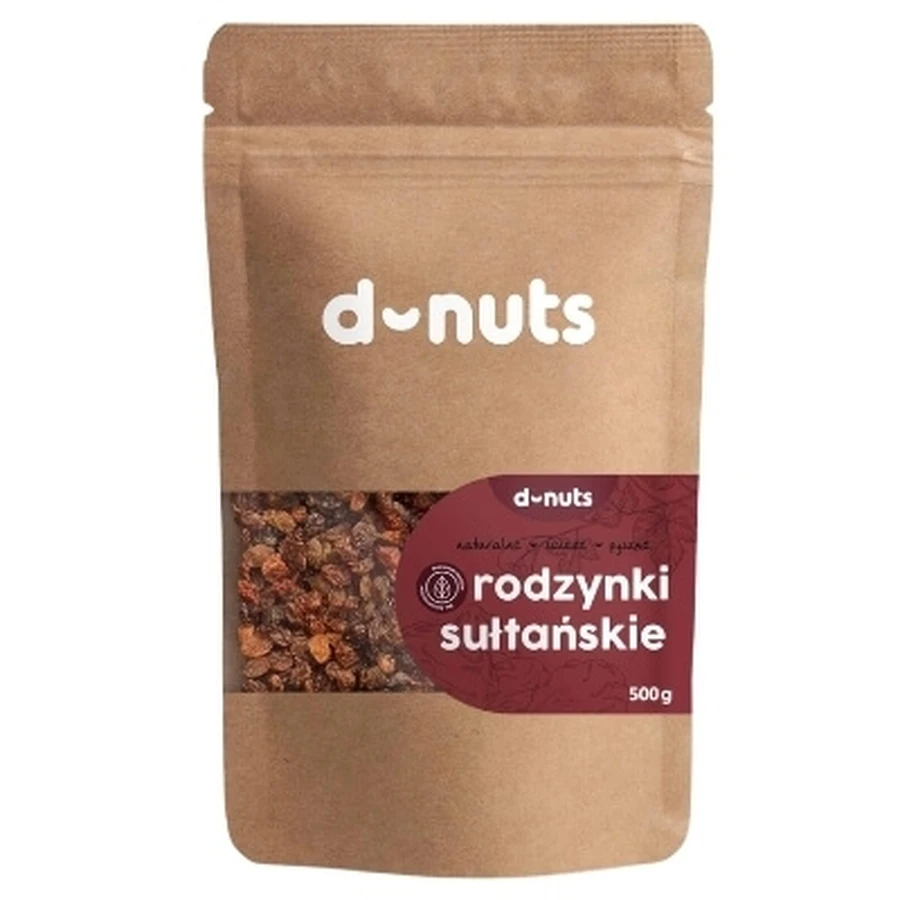 D-nuts Sultana Raisins secs 500 g