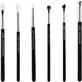Jessup Black/Silver Mix Haarbürste 6er Set Bürsten