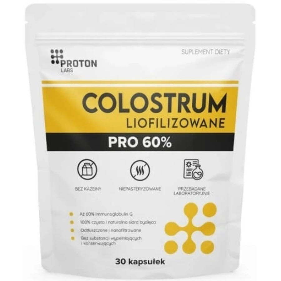 Proton Labs Lyophilized Colostrum PRO 60% 30 capsules