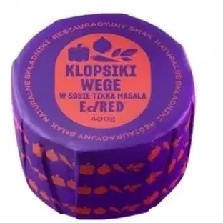 Ed Red Vege meatballs in Tikka Masala sauce 400 g
