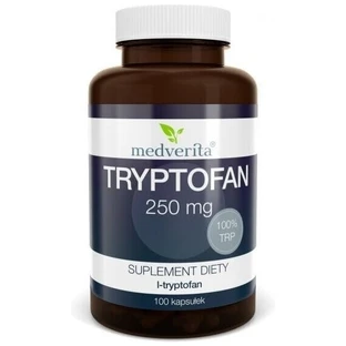 Medverita Tryptofan 250 mg 100 kapsułek