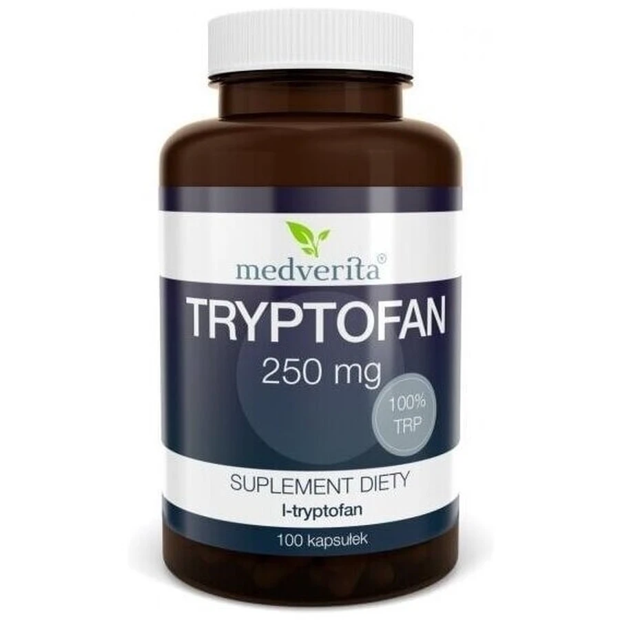 Medverita Tryptophan 250 mg 100 capsules