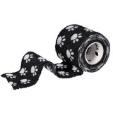 YellowBand Cohesief Verband 5 cm x 4,5 m zwart in pootjes 1 ...