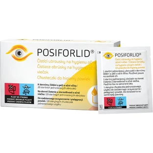 Posiforlid Eyelid Wipes 20 pcs.
