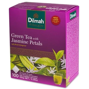Dilmah Green Tea Jasmine 100 bags