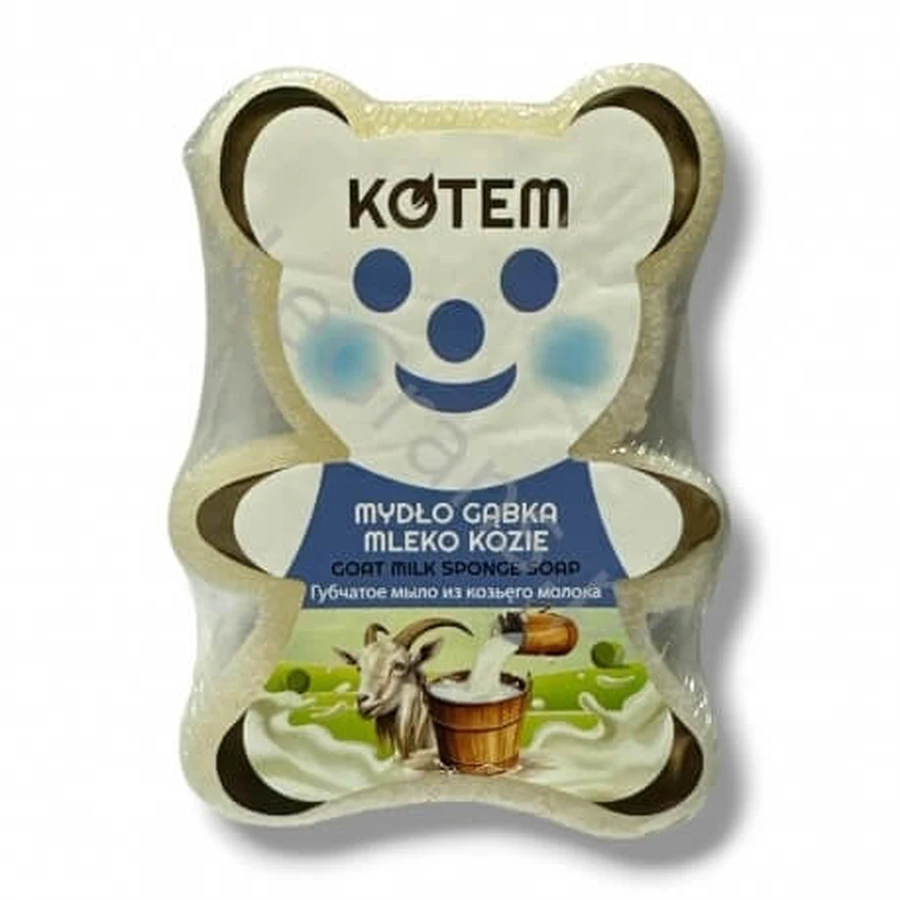 KOTEM Goat milk sponge soap 130 g