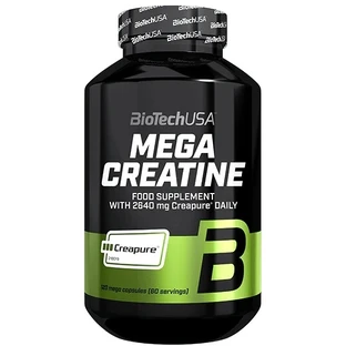 BioTech USA Mega Creatine Monohydrate 120 capsules
