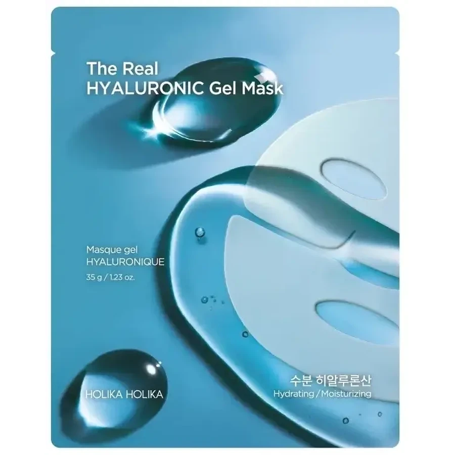 HOLIKA HOLIKA THE REAL HYALURONIC Hydrogel Maske 35g
