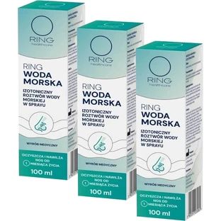 Ring Isotonic Seawater 100 ml Multi-pack × 3