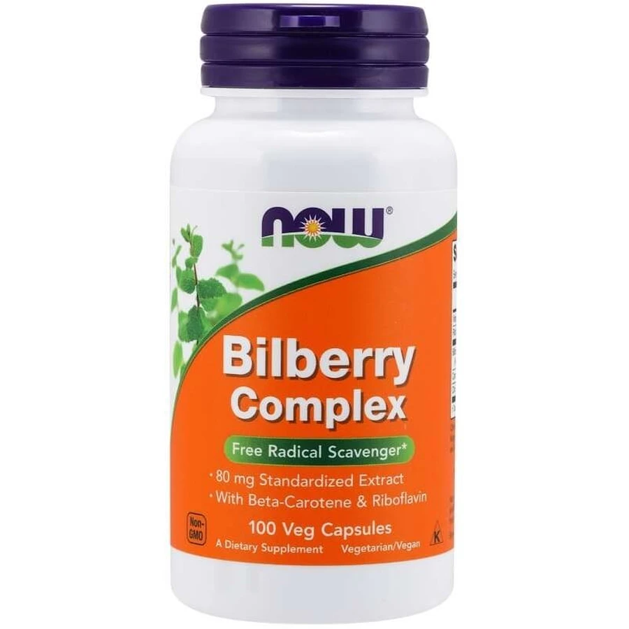 Now Foods Bilberry Complex Blueberry 100 capsules