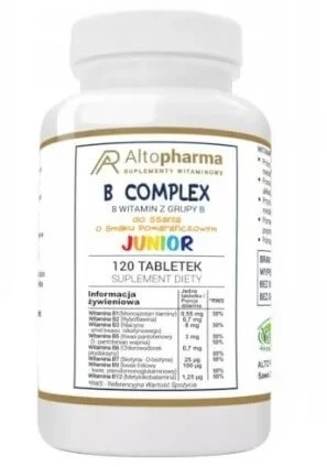 Altopharma Vitamin B Complex Junior 120 sucking tablets