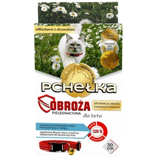 Flohpflegehalsband für Katzen mit Glocke 30 cm 1 ...