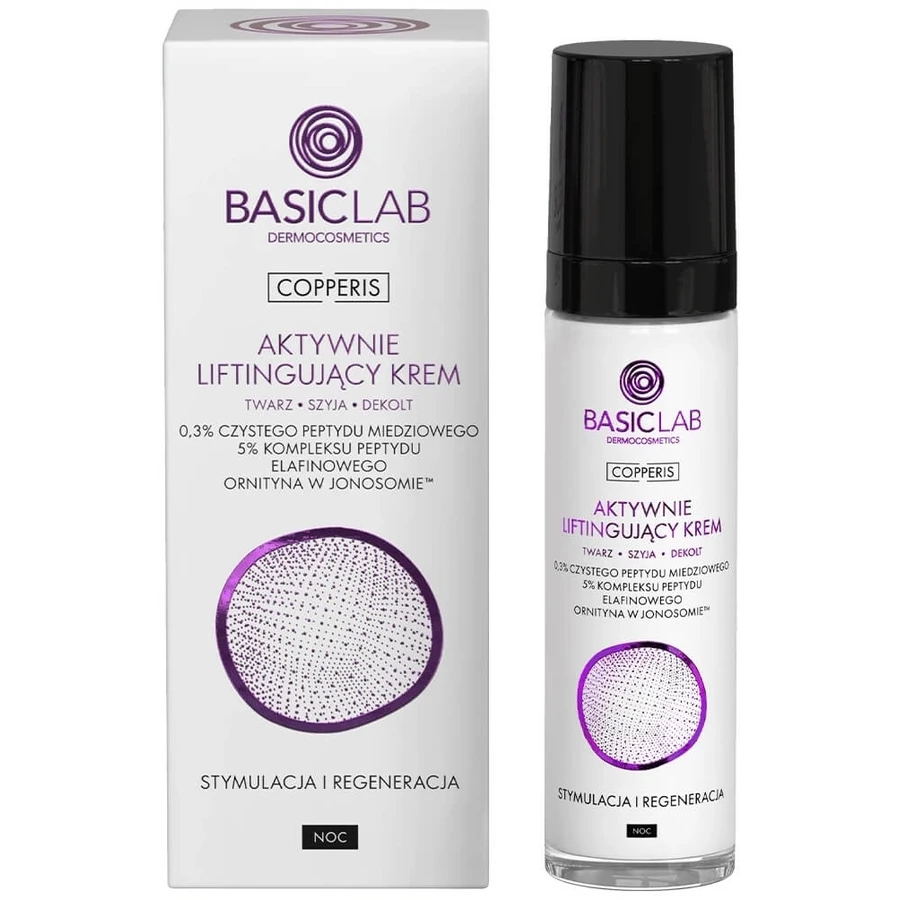 BasicLab Copperis Active lifting night cream for ...