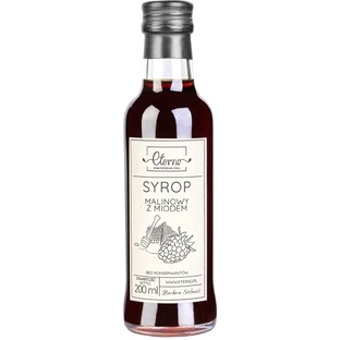 Eterno Sirop aromatisé aux framboises avec miel 200 ml