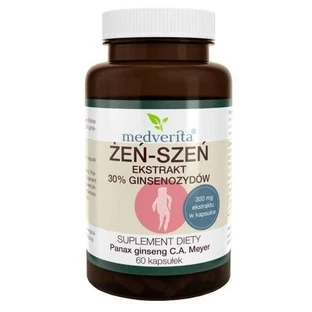 Medverita Extrait de Ginseng 30% 60 gélules
