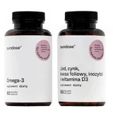 Sundose For Future Mums Omega-3, 60 capsules + Iodine, zinc, ...