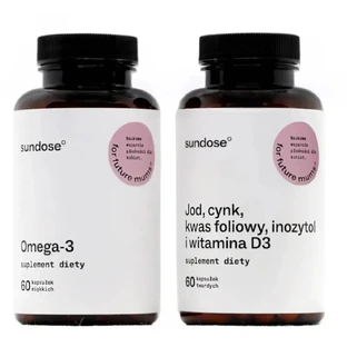 Sundose For Future Mums Omega-3, 60 Kapseln + Jod, Zink, ...