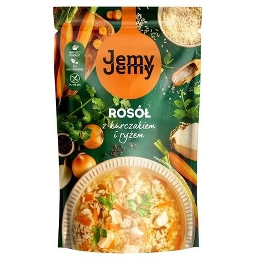 Jemy Jemy Soepbouillon met Kip en Rijst 450 g