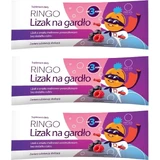 Ringo Throat Lollipop with raspberry and currant flavor without ...