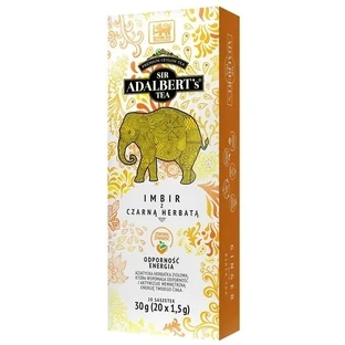 Sir ADALBERT'S Tea Ginger with black tea 20 sachets