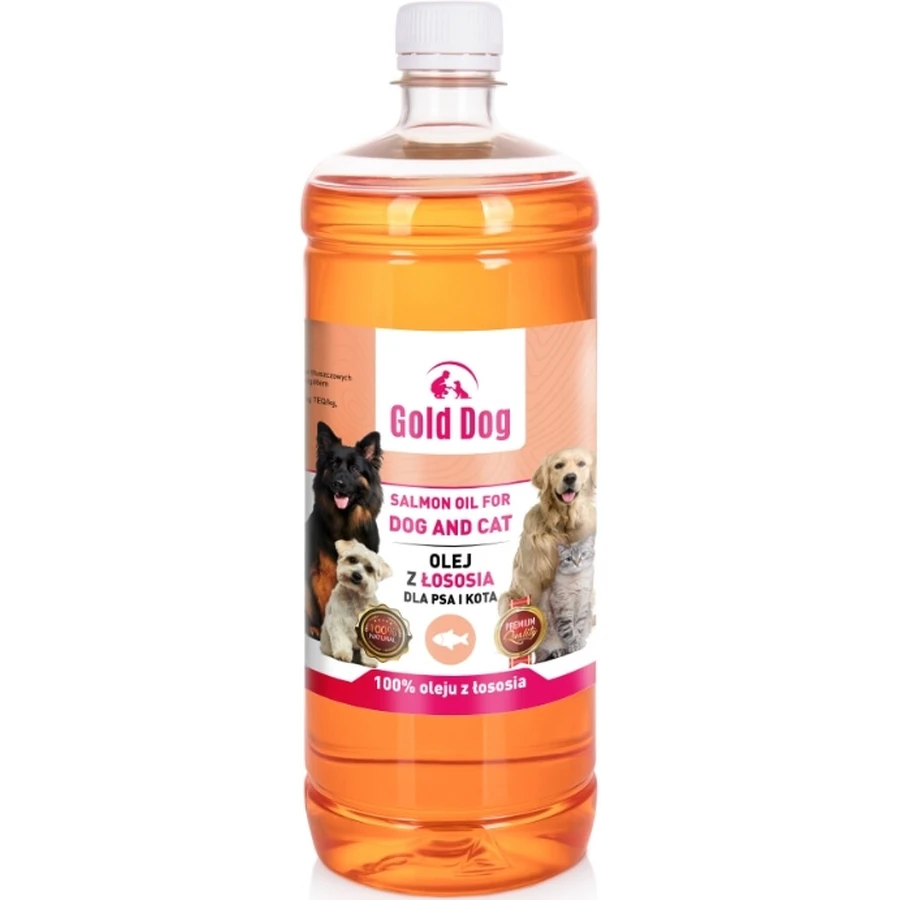 Gold dog, huile de saumon 1l