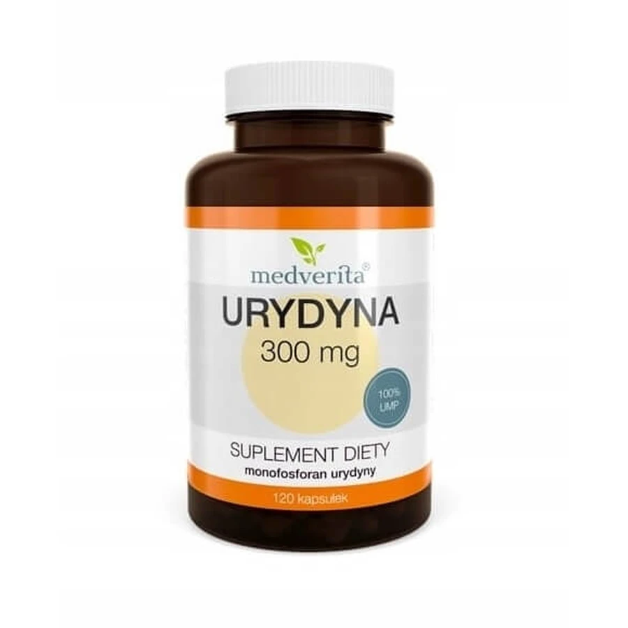 Medverita Uridină 300 mg 120 capsule