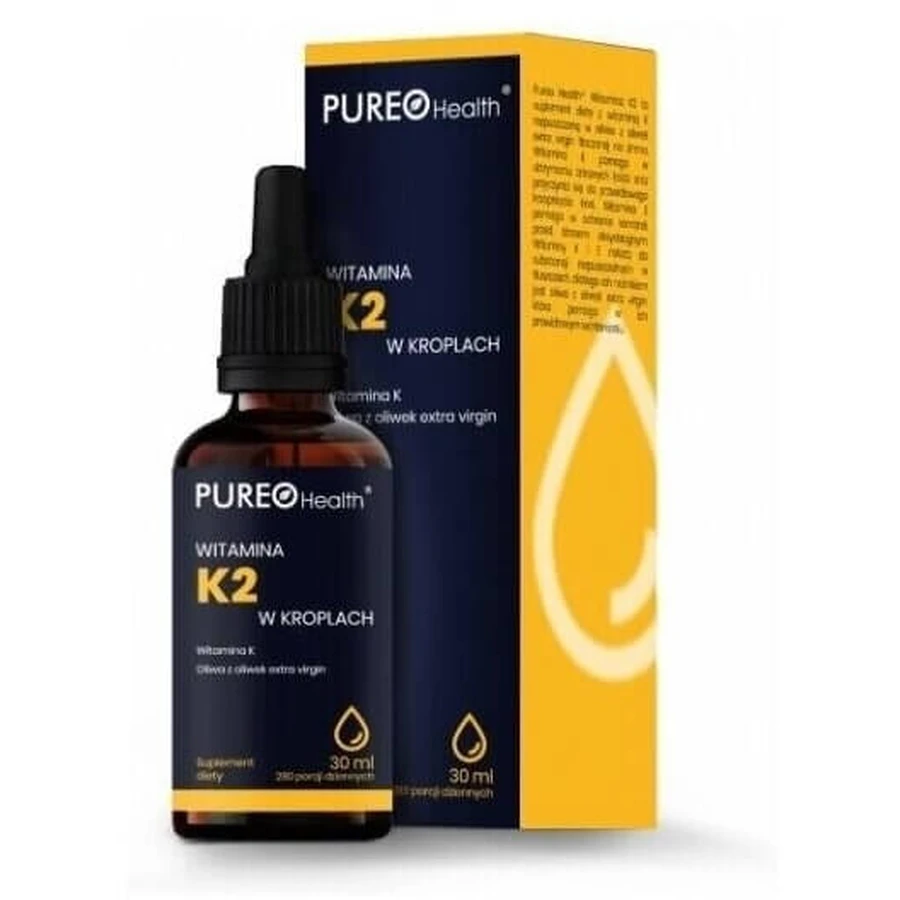 Pureo Health vitamina K2 Forte gotas 30 ml