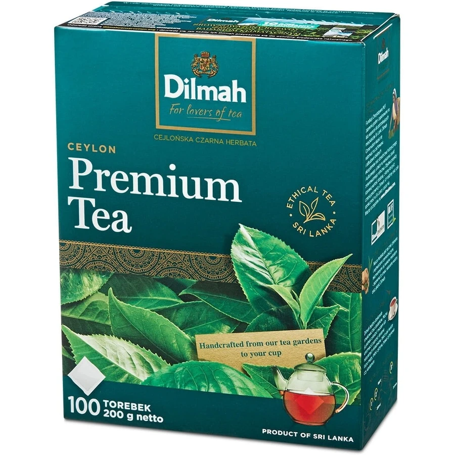 DILMAH Ceylon Premium Tea Classic black tea 200 g ...