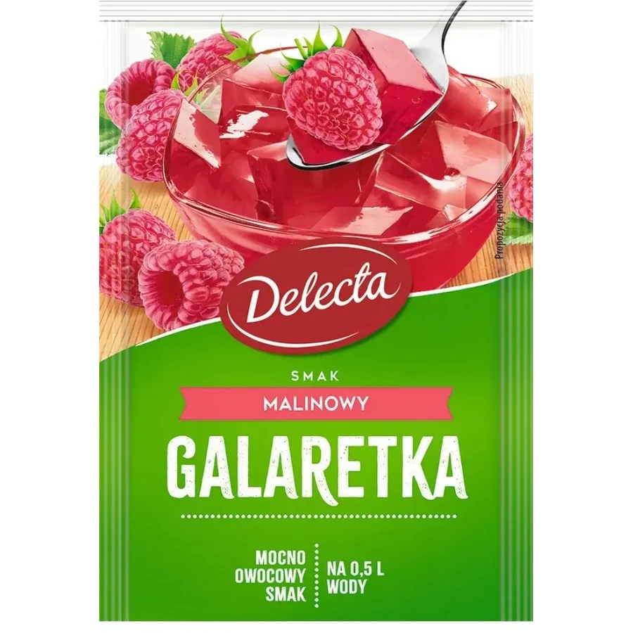 Delecta Gelee Himbeergeschmack 70 g