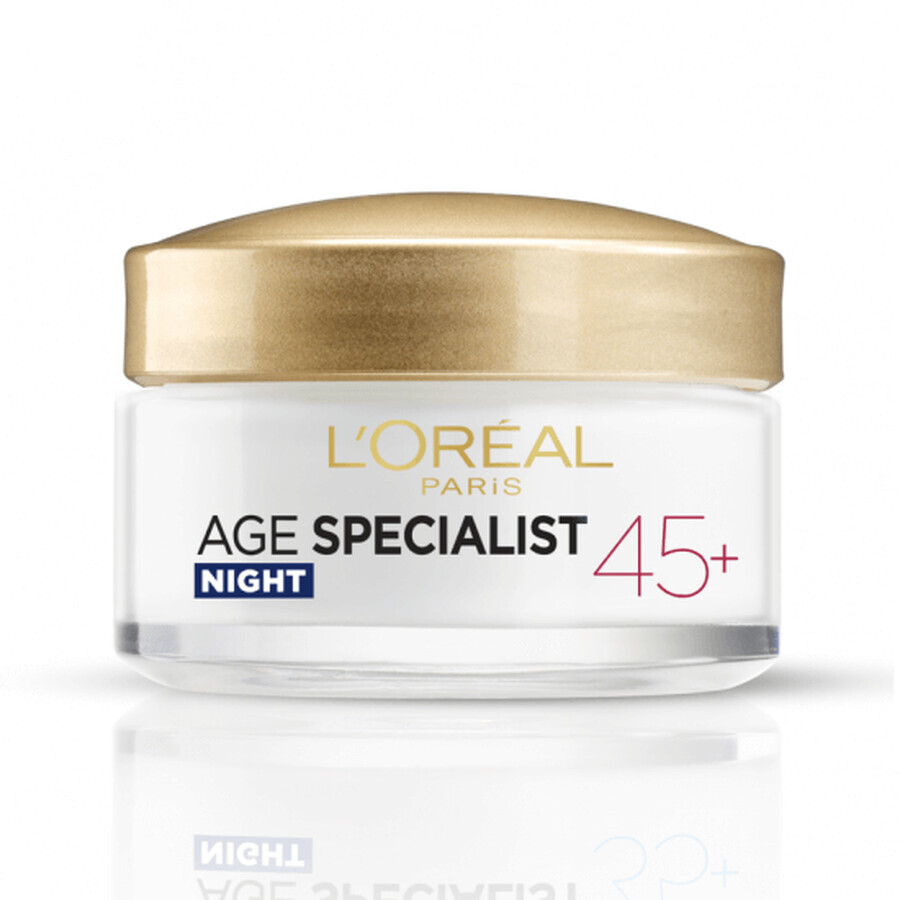 Age Specialist 45+ Anti-Rimpel Nacht Lift Crème, 50 ml, Loreal