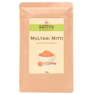 Sattva Multani Mitti arcilla cosmética para la cara 100g