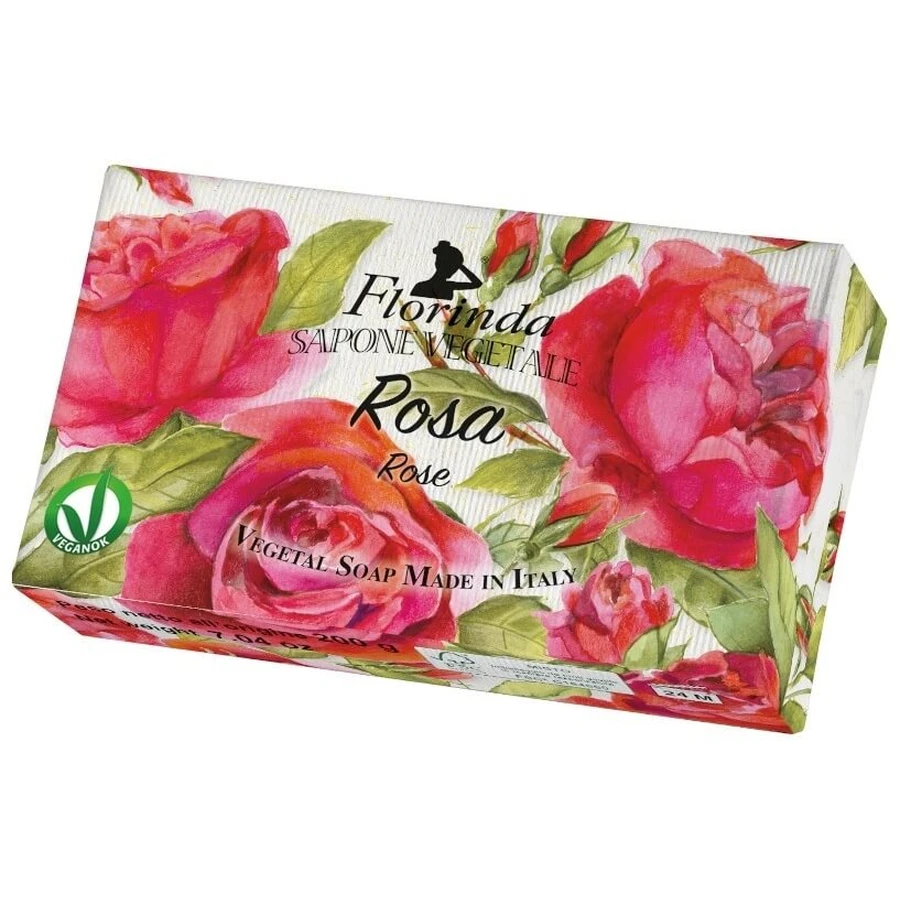 FLORINDA Natural rose soap 200 g
