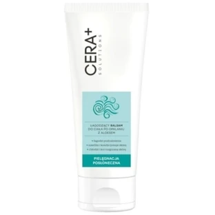 CERA+ SOLUTIONS Loción corporal calmante para después del sol con ...