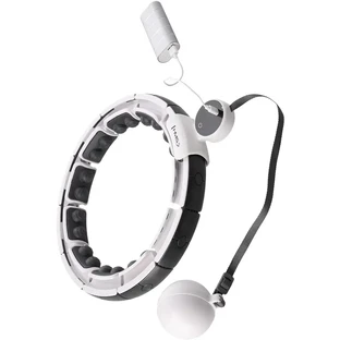 Abisal HHM16 hula hop wit met magneten en gewicht + ...