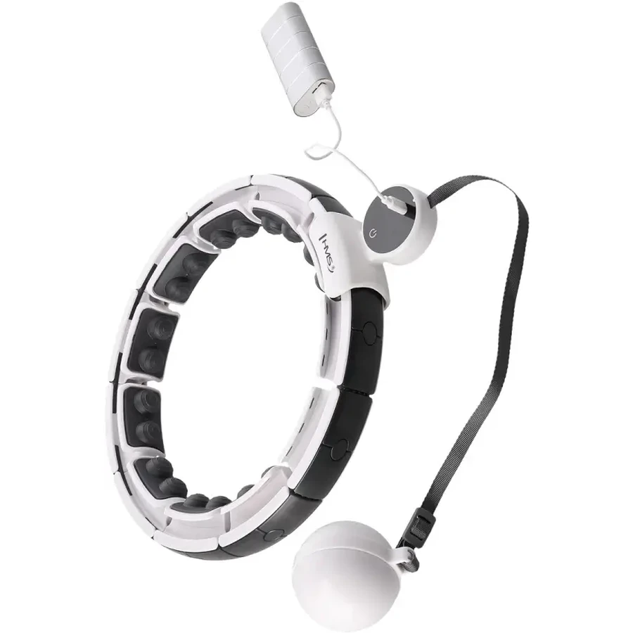 Abisal HHM16 hula hop wit met magneten en gewicht + ...