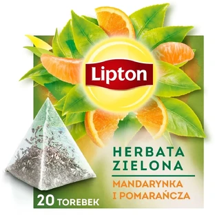 Lipton té verde Mandarina y Naranja pirámide 20 ...