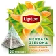 Lipton té verde Mandarina y Naranja pirámide 20 ...